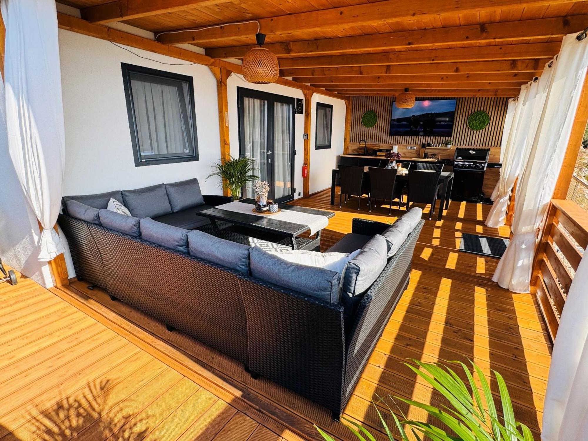 Serenity Mobile House Drage Exterior photo